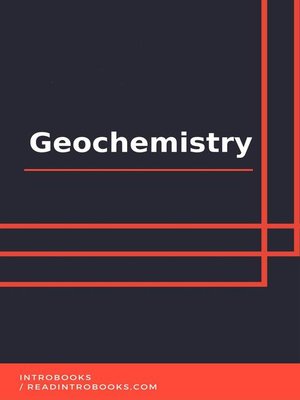 cover image of Geochemistry